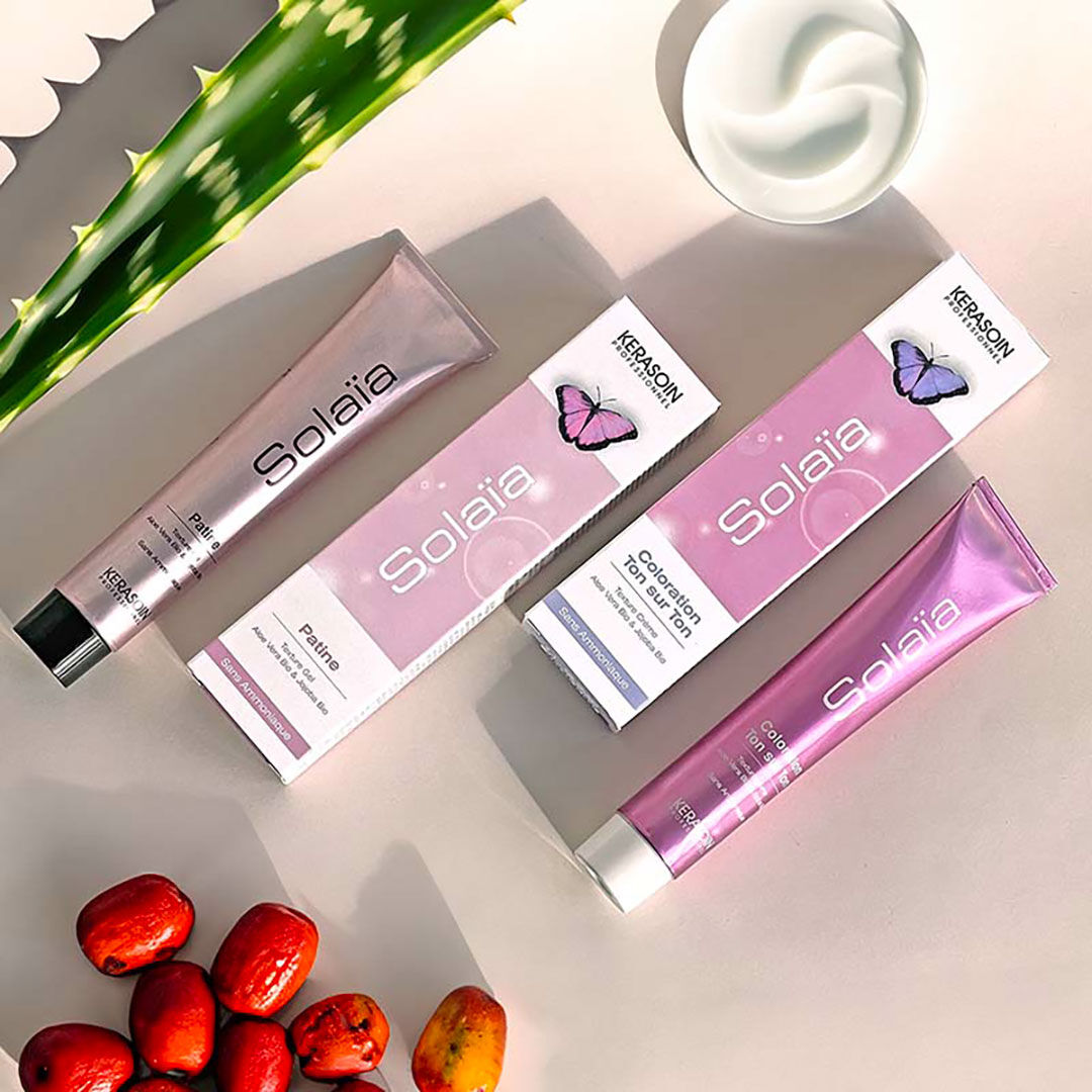 Les colorations Sola&iuml;a contiennent des ingr&eacute;dients de qualit&eacute;.